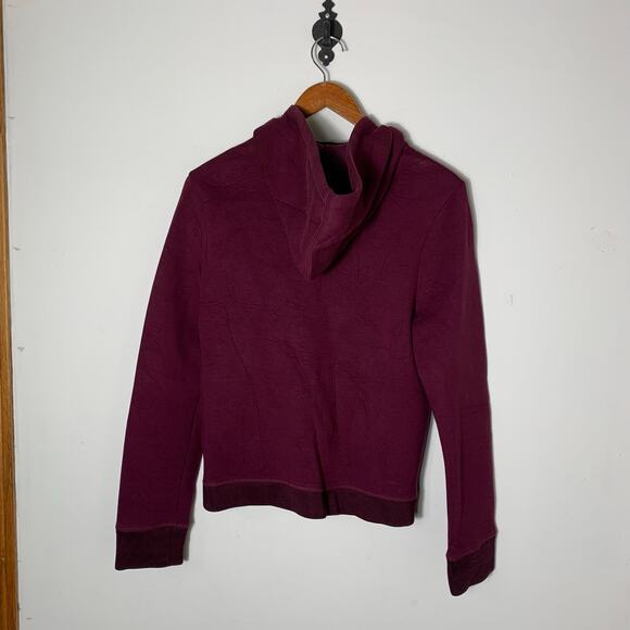 Womens Zadig & Voltaire Comfy Satin Neo Zip Up Hoodie Purple Size S EUC! - Picture 2 of 2